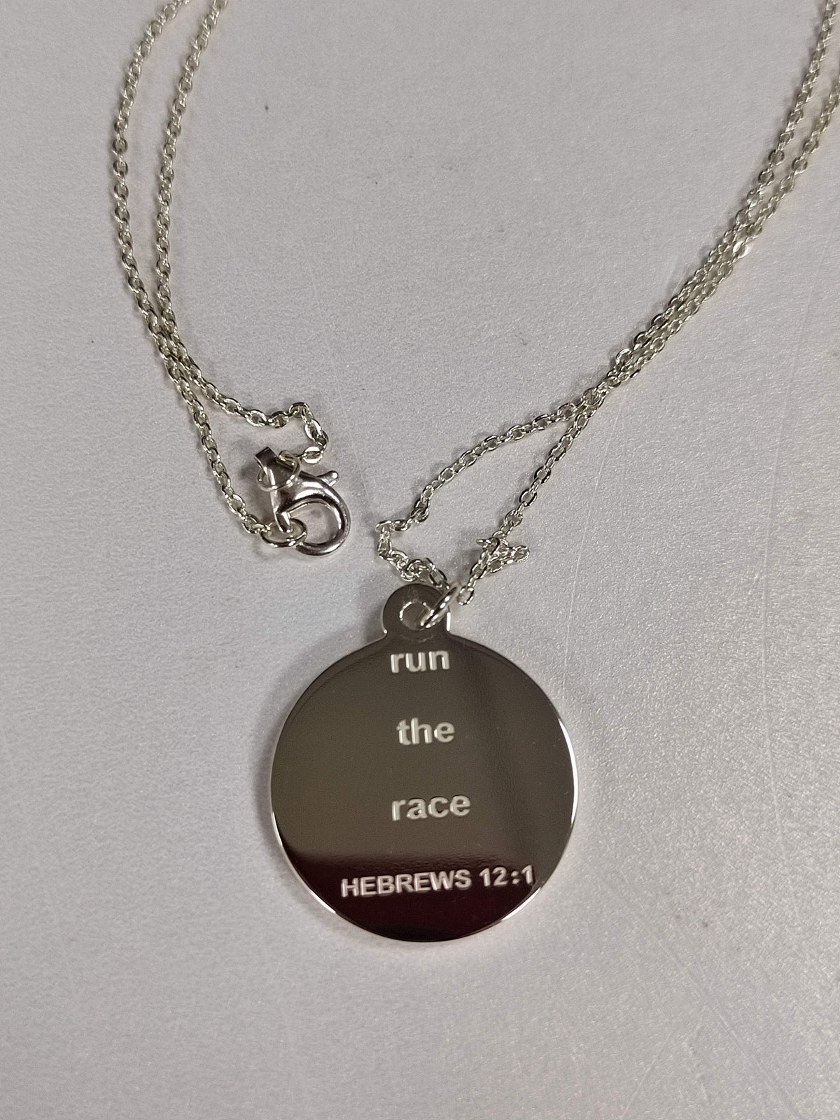 run the race pendant