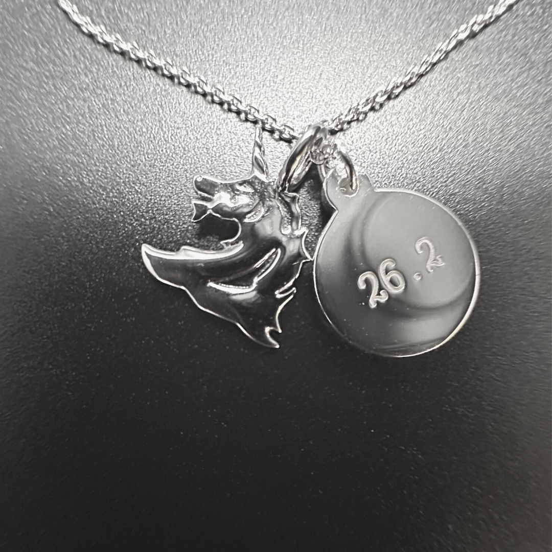 Mini Unicorn x 26.2 Necklace