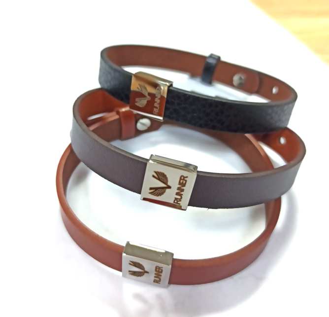 Victory Leather Slider Band